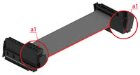 One27 Conector de clavijas IDC, variante de montaje 130
