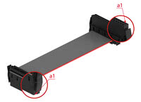 One27 Conector de clavijas IDC, variante de montaje 420