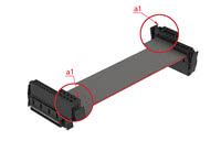 One27 Conector IDC, variante de montaje 140