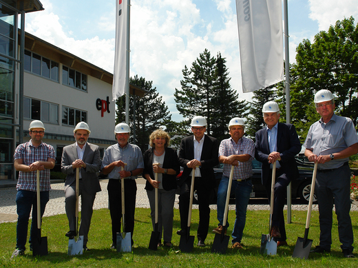 La planta de ept en Peiting crece