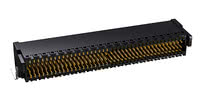 Conector Zero8 en ángulo sin blindaje de 80 pines