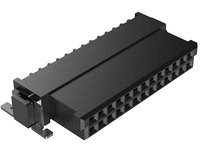 Foto One27: conector hembra acodado de 26 polos